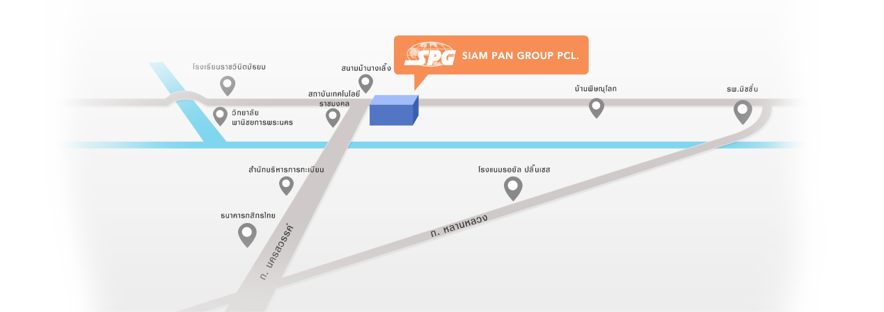 Siam Pan Group PCL. map